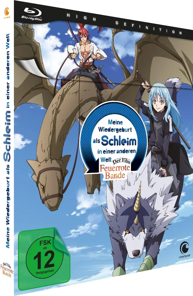 Meine Wiedergeburt als Schleim in einer anderen Welt: Feuerrote Bande - Der Film - [Blu-ray] (Neu differenzbesteuert)