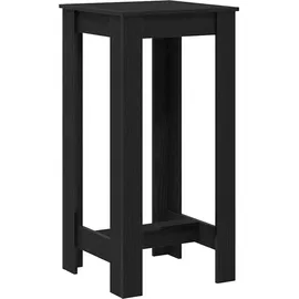 vidaXL Bartisch 51 x 50 x 103,5 cm Schwarz