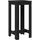 vidaXL Bartisch 51 x 50 x 103,5 cm Schwarz