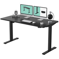 FLEXISPOT Schreibtisch Basic-Series, Elektrisch höhenverstellbarer Schreibtisch, 2- Fach-Teleskop
