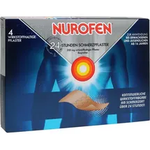 RECKITT NUROFEN 24-Stunden Schmerzpflaster 200 mg 4 St.