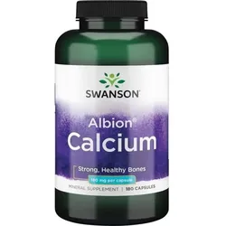 Swanson Albion Calcium 180mg 180 St