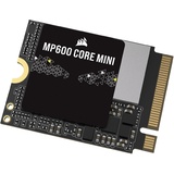 Corsair MP600 CORE Mini 2TB M.2 NVMe PCIe x4 Gen4 2 SSD - M.2 2230 - Bis zu 5.000 MB/s Sequentielles Lesen - High-Density QLC NAND - Für Steam Deck, ASUS ROG Ally, Microsoft Surface Pro - Schwarz