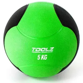toolz 5kg Medizinball-Grün,Schwarz