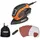 Worx WX648 Schleifer 65W, 230V – Ergonomischer Handschleifer zum Schleifen auch an schwerer zugänglichen Stellen – DUSTSTOP Mikrofilter für sauberes Arbeiten