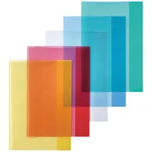 Herlitz Heftschoner DIN A4, PP, transparent-grün