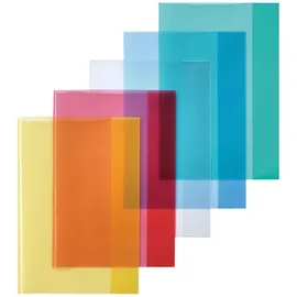 Herlitz Heftschoner DIN A4, PP, transparent-grün