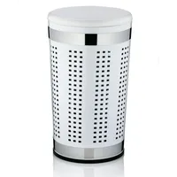 Kela Wäschekorb Sevilla Metall Weiß