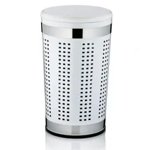 Kela Wäschekorb Sevilla Metall Weiß