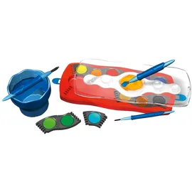 Faber-Castell Farbkasten Connector 12 Farben blau