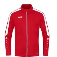 Jako Power Polyesterjacke Kinder 100 rot 164