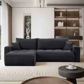 lookway Ecksofa CLOUD mit Schlaffunktion und Bettkasten, Wind 99
