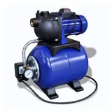 vidaXL Hauswasserwerk Gartenpumpe Motorpumpe Pumpe Elektronik 1200w Blau