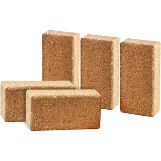 5er-Pack Quader: Geometrische Formen aus Presskork | Ideal für Hobby