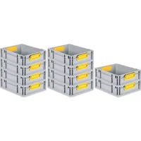 Proregal 10x Eurobox NextGen Color | HxBxT 12x30x40cm |