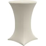 Trutzholm Stehtischhusse Beige Ø 60 cm