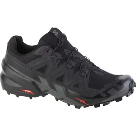 Salomon Speedcross 6 Wide Herren Black/Black/Phantom 43 1/3