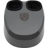 Elektrisches Fußmassagegerät, Fußmassagegerät mit Fernbedienung, Massagegerät für Füße, Grau