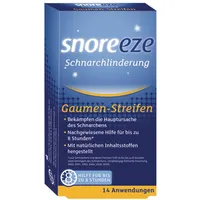 EB Vertriebs GmbH SNOREEZE Schnarchlinderung Gaumenstreifen