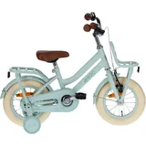 AMIGO Kinderfahrräder Mädchen Bella 12 Zoll 21 cm Mädchen Rücktrittbremse Grün - Grün