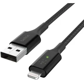 Belkin USB-A auf Lightning 1,2 m Schwarz