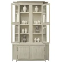 Casa Padrino Vitrine 180 x 45 x 270 cm Grau