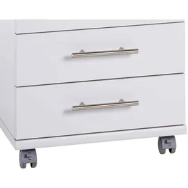 MÖBELPARTNER Serie 527 Rollcontainer 41,6 x 56,9 x 50 grau
