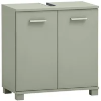 Schildmeyer Waschbeckenunterschrank Mono Pistazie, 59,8 x 32,6 x 62,4