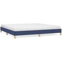 VidaXL Bettgestell Blau 200x200 cm Stoff Modell 11378342