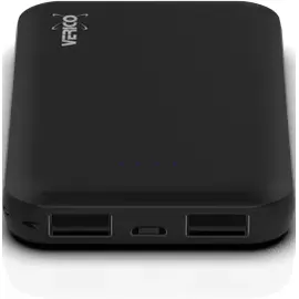 Verico Powerbank 5.000 mAh Power Guard, schwarz Akku