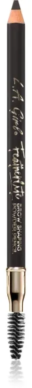 L.A. Girl Cosmetics Featherlite langlebiger Eyeliner mit Bürste Farbton Soft Black 1.1 g