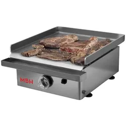 MBH - MAQUINARIA BAR HOSTELERIA MBH - Gasgrill Bratplatte 400x400 mm wirtschaftlich für das Gaststättengewerbe. Fry Top in laminiertem Stahl für Bar und Restaurant.