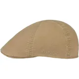 Stetson Texas Schirmmütze Flatcap UV-Schutz Herren Frühling Sommer beige S (54-55 cm) - S