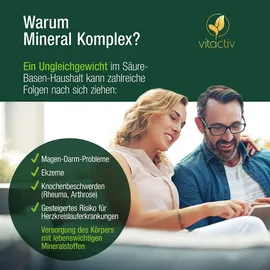Vitactiv Natural Nutrition VITACTIV Mineral Komplex Kapseln 120 St.