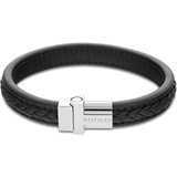 Tommy Hilfiger Jewelry Armband für Herren aus Leder Schwarz