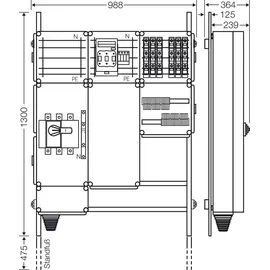 Hensel Ladeverteiler Mi EV 11kW 6001