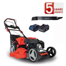 SCHEPPACH MS225-53E 7-in-1 inkl. 1 x 2,0 Ah Akku + Ladegerät 2,4 A + 2. Messer