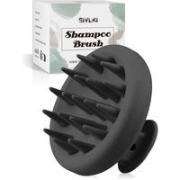 SIVLKI Kopfhaut Massagebürste, Scalp Massager, Silikon Shampoo Bürste, Kopfhautmassage für Peeling und Kopfmassage, um Schuppen zu Entfernen und Das Haarwachstum zu Stimulieren