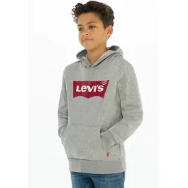 Levi's Levi's® Kids Kapuzensweatshirt LVB BATWING PULLOVER HOODIE for BOYS grau 140 (10J)