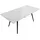 magnolia home Esstisch 180 x 76 x 90 cm weiß