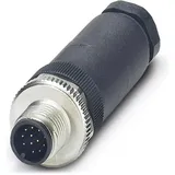 Phoenix Contact 1404419 Sensor-/Aktor-Steckverbinder, unkonfektioniert M12 Stecker, gerade Polzahl Sensoren: 12 1 St.