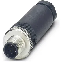 Phoenix Contact 1404419 Sensor-/Aktor-Steckverbinder, unkonfektioniert M12 Stecker, gerade Polzahl Sensoren: 12 1 St.