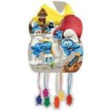 BeenSmile, PIÑATA Medium PITUFOS, Partyzubehör, Pinata zum Befüllen mit Spielzeug oder Leckereien, Dekoration für Kinderpartys, Geburtstage und Feiern