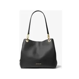 Michael Kors Shopper - Totes - Kensington Large Aus Gekrispeltem Leder Schwarz - für Damen