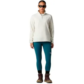 The North Face Glacier Fleece Mit Halbem Reißverschluss - White Dune - S