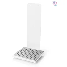 Blanc HYGIENIC Tischständer Cosmos mit Auffangschale in Edelstahl, Anthrazit oder Weiß für Desinfektionsspender SENSOR Cosmos