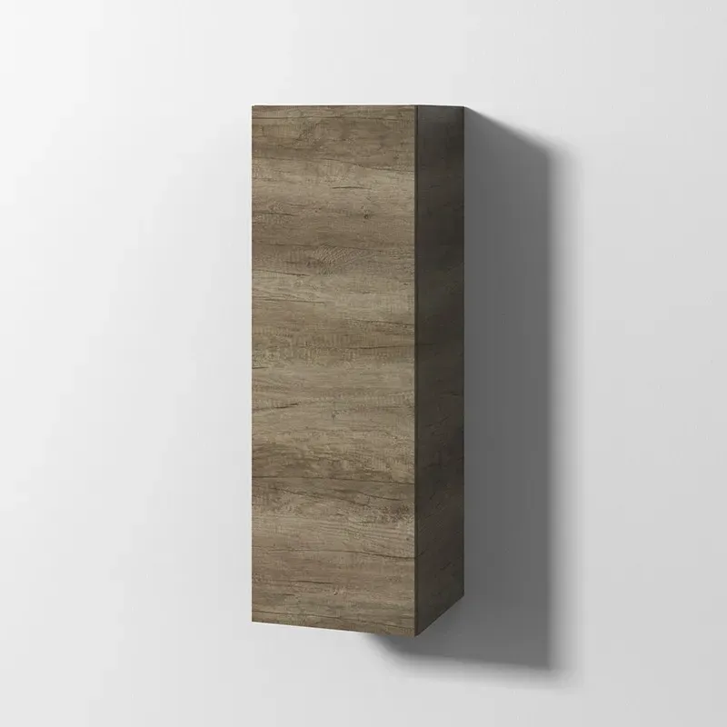 Sanipa Cubes Regalmodul mit 1 Tür, Eiche-Nebraska, CT12237 CT12237