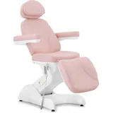 Physa Massageliege - Massagesessel, Kosmetikliege Behandlungsliege Kosmetikstuhl 62,5 - 89,5 cm 150 kg rosa/weiss