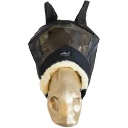 Kentucky Horsewear Fliegenmaske Friendly with Ears - silber - Cob