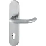 HOPPE Langschild-Halbgarnitur Paris E138F/3310 Edelstahl PZ 92mm